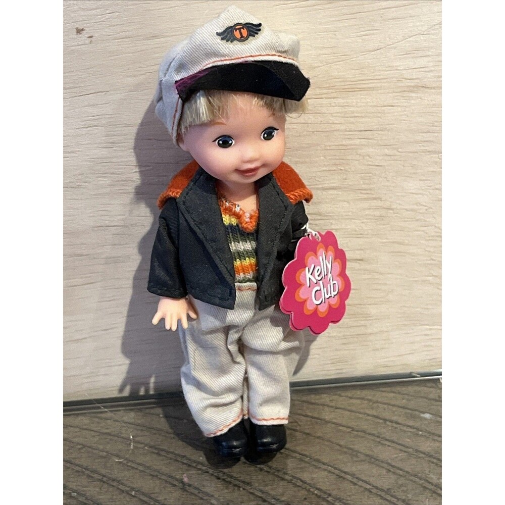 vtg barbie Foreign Li'l Friends Kelly Club 1999 PILOT TOMMY 24595 RARE